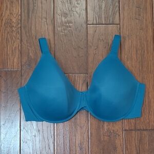 Ambrielle Teal Everyday Full Coverage Underwire Bra size 44DD